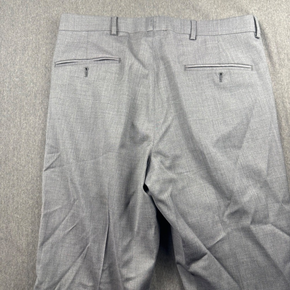 Awearness Kenneth Cole Awear-Tech Slim Fit Gray Suit Mens 30 Regular Wool Blend - Picture 9 of 15